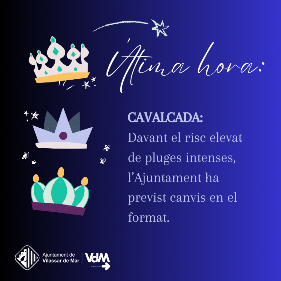Canvis en el format de la cavalcada de Reis 2024