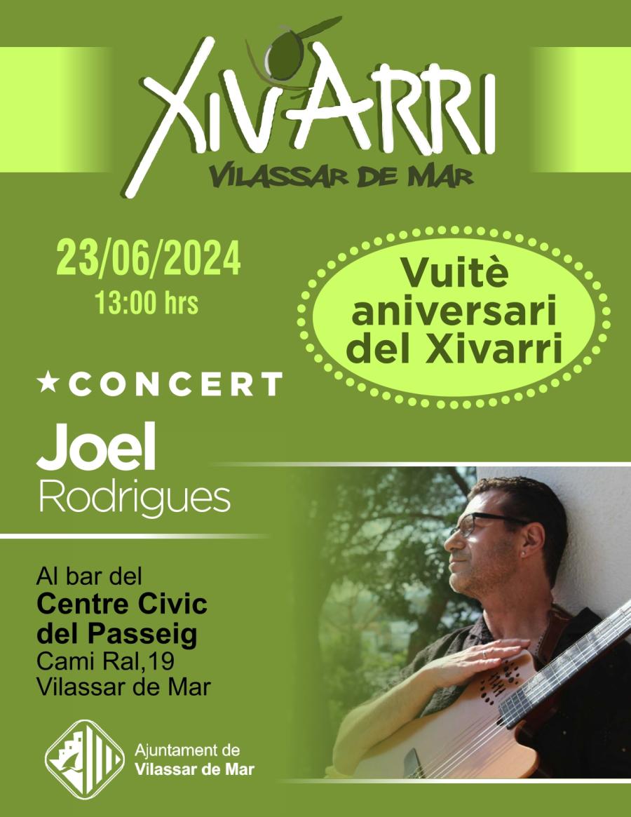 Cartell vuitè aniversari del Xivarri
