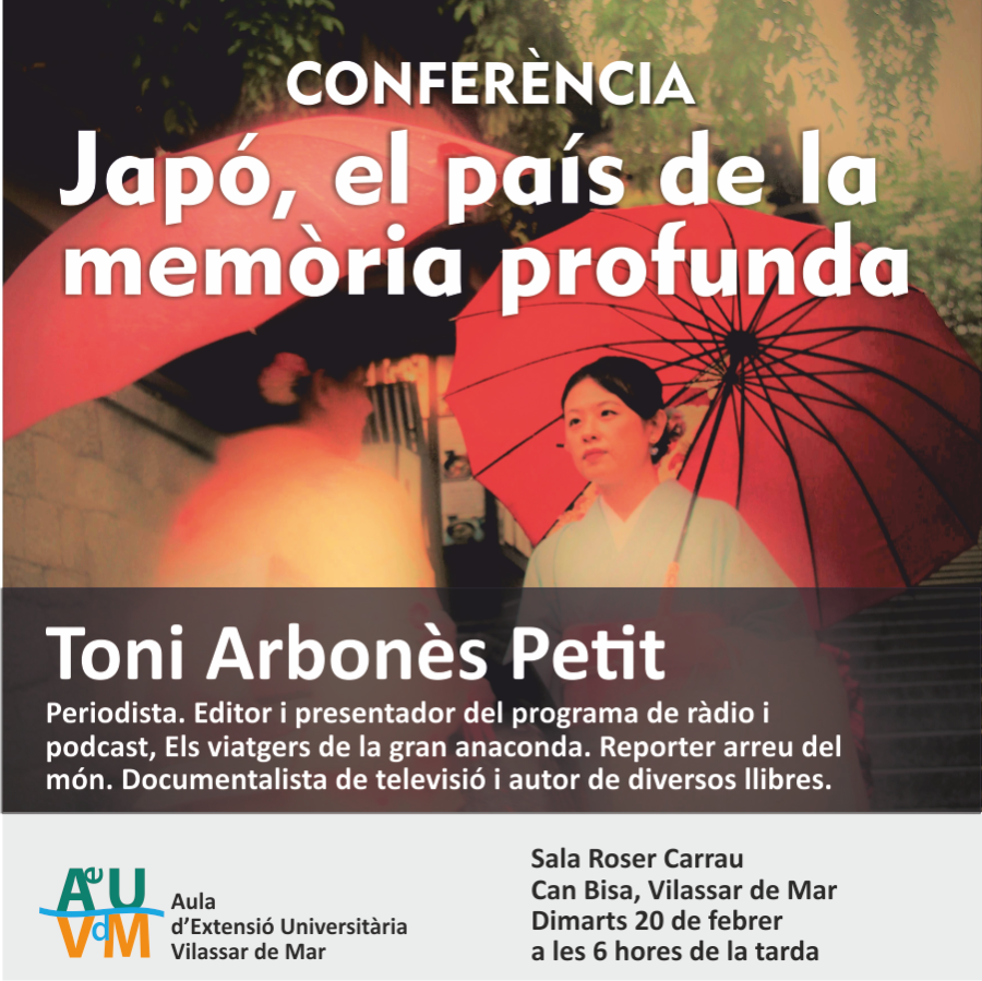 Cartell Aula d'Extensió Universitària 