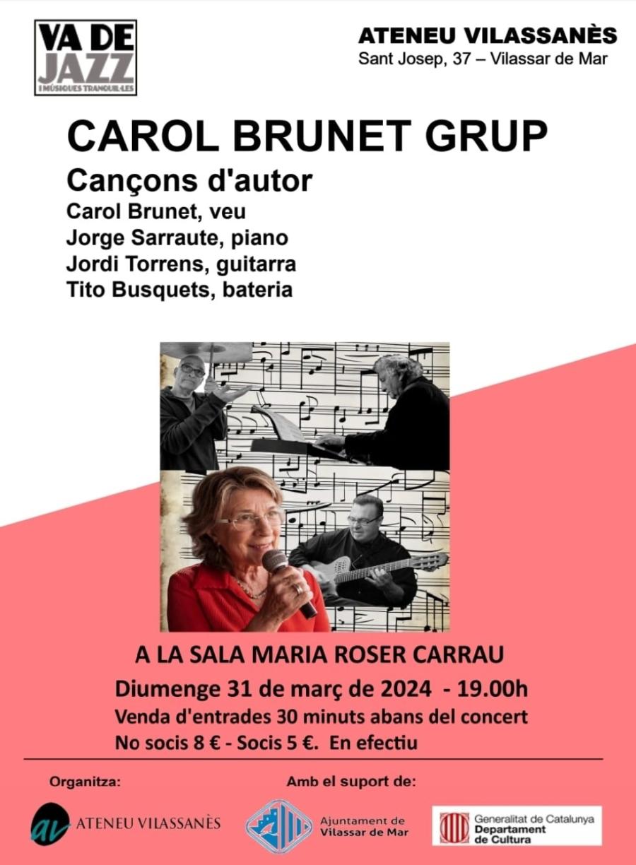 Cartell del Va de jazz de març