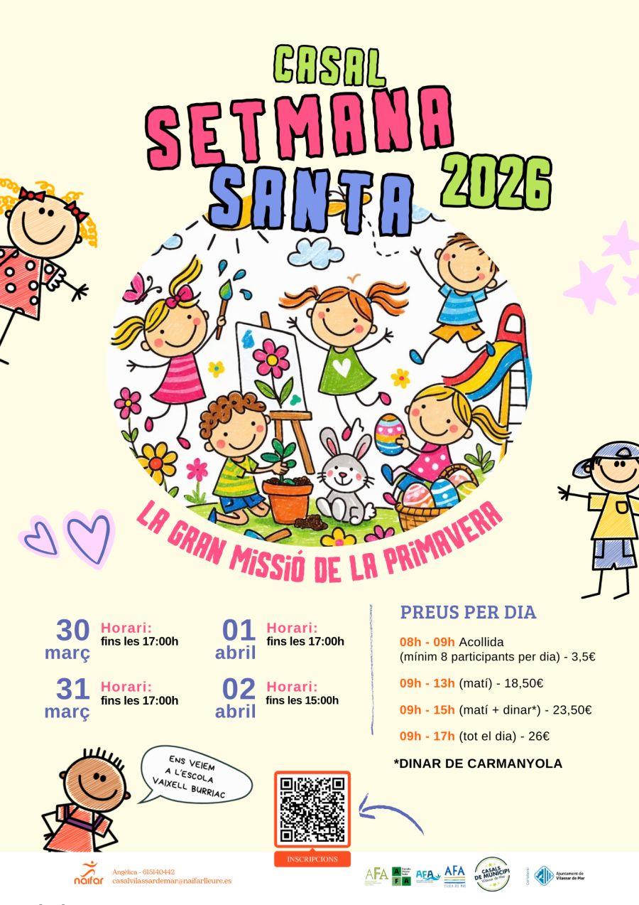 Cartell de l'activitat