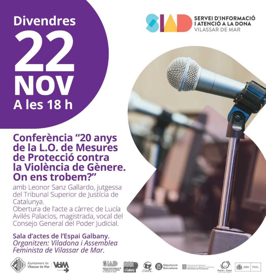 Cartell conferència 22 de novembre
