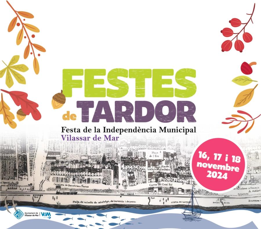 Cartell de les Festes de Tardor 2024