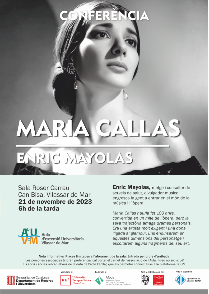 Cartell Aula d'Extensió Universitària 