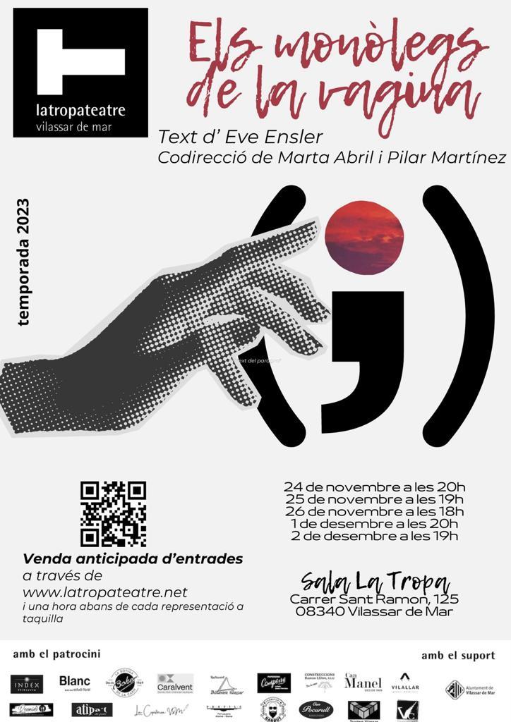 Cartell "Els monòlegs de la vagina"