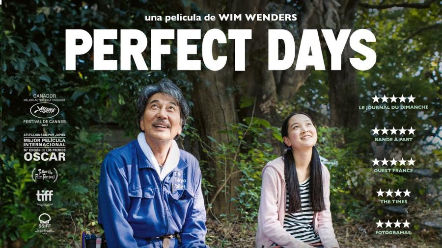 Cartell de la pel·lícula "Perfect days"
