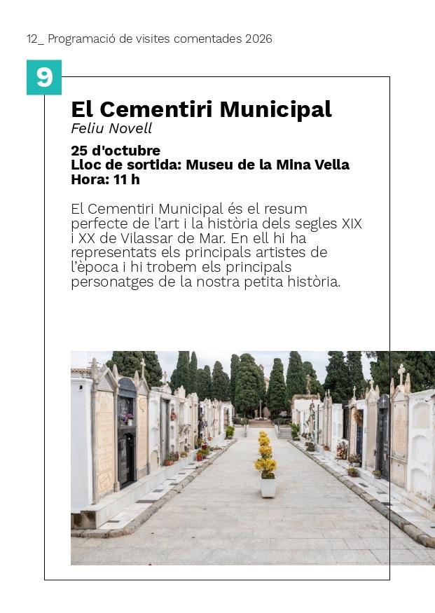 Visita al cementiri municipal