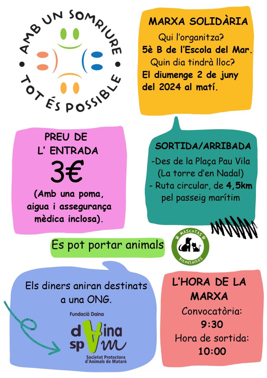 Cooperativa escolar 5è B Escola del Mar