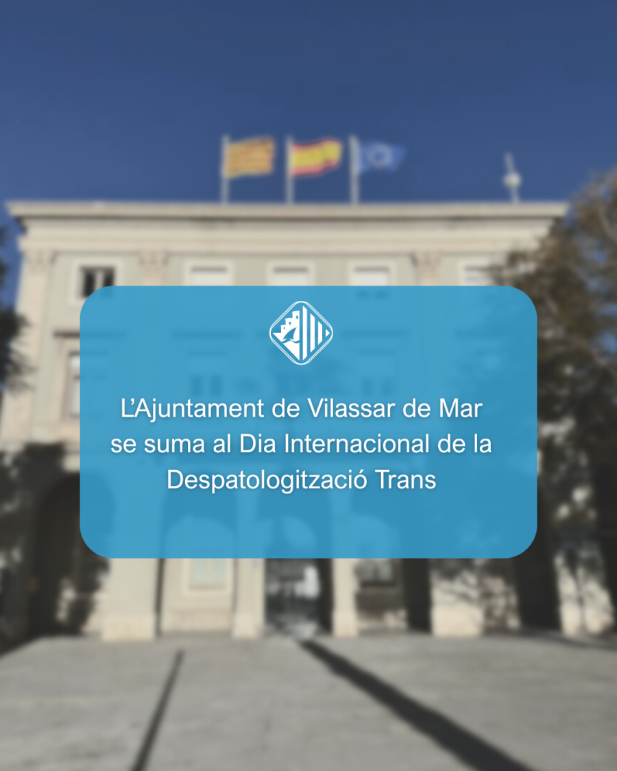 Vilassar de Mar se suma al Dia Internacional de la Despatologització Trans