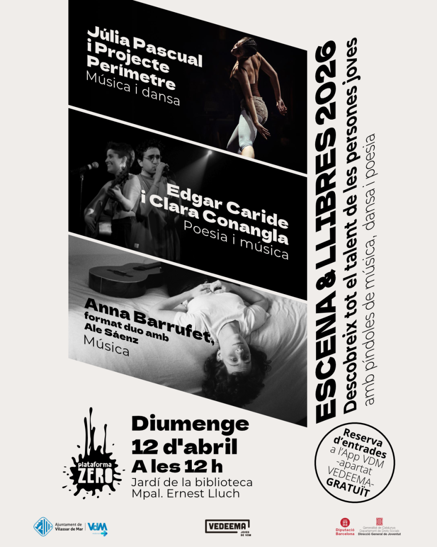 Escena & Llibres 12 d'abril
