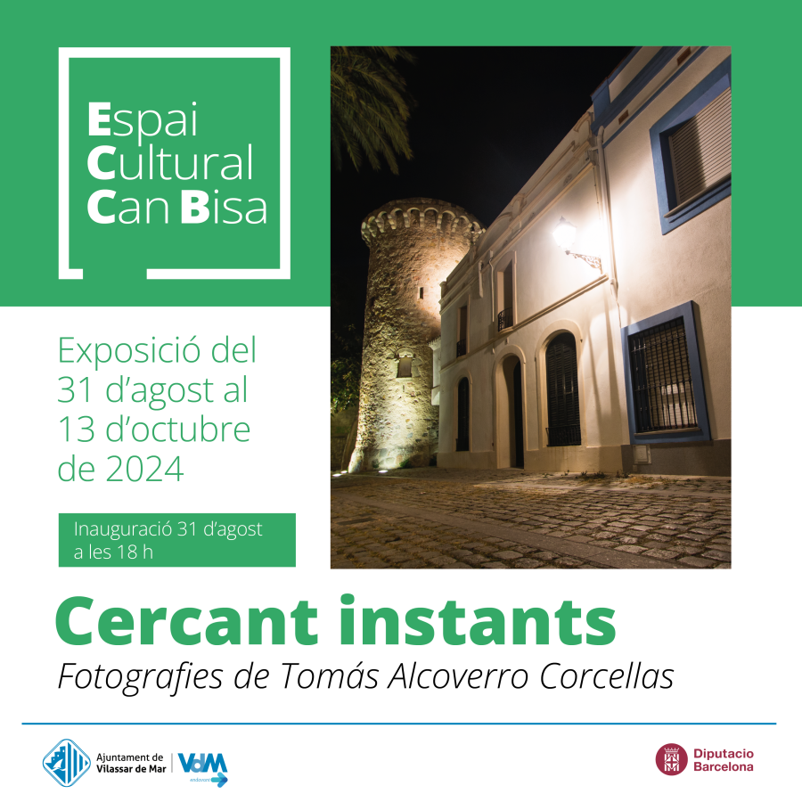 Cartell exposició "Cercant instants"
