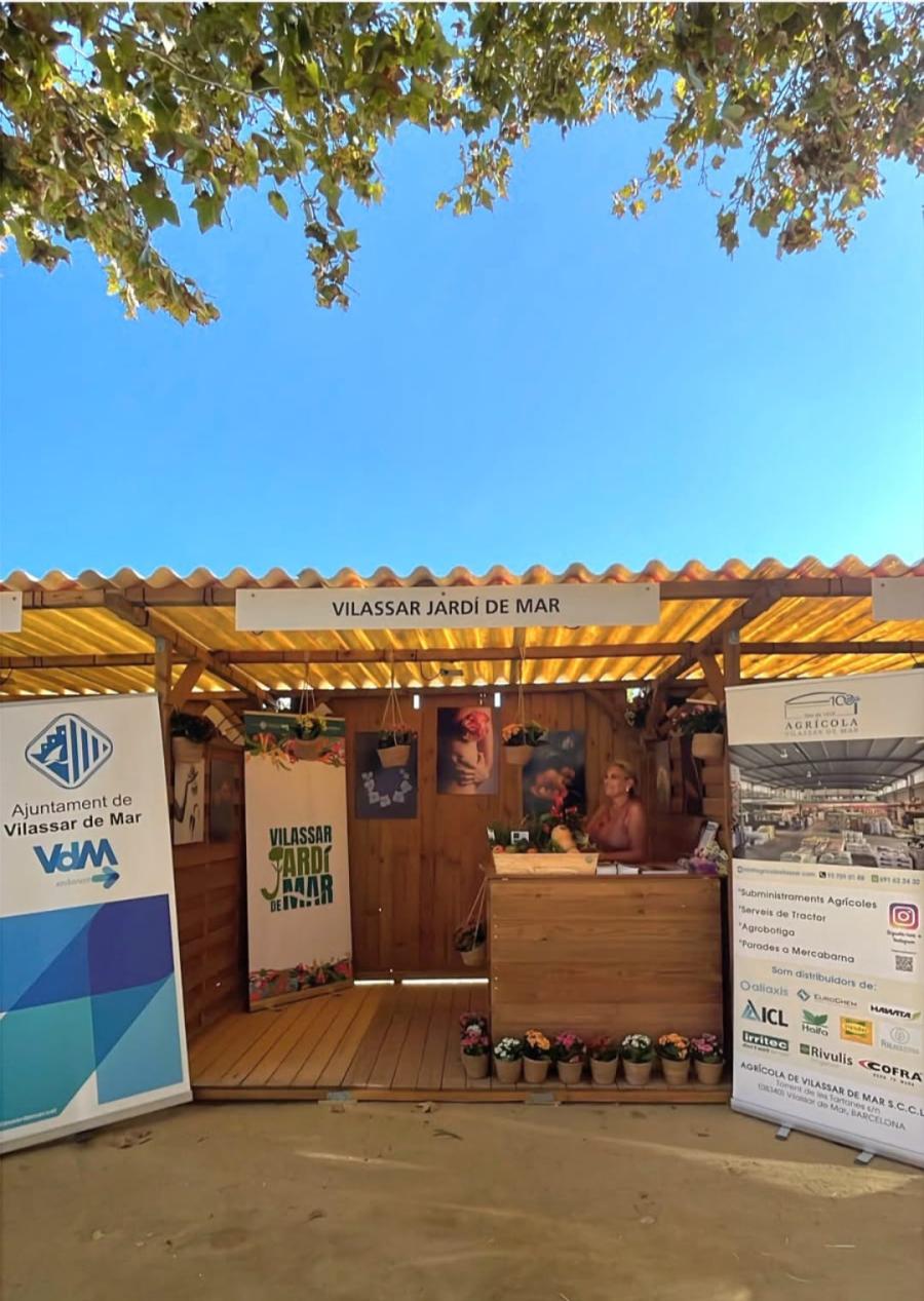 Parada per promocionar "Vilassar, Jardí de Mar", a la Fira de Calella