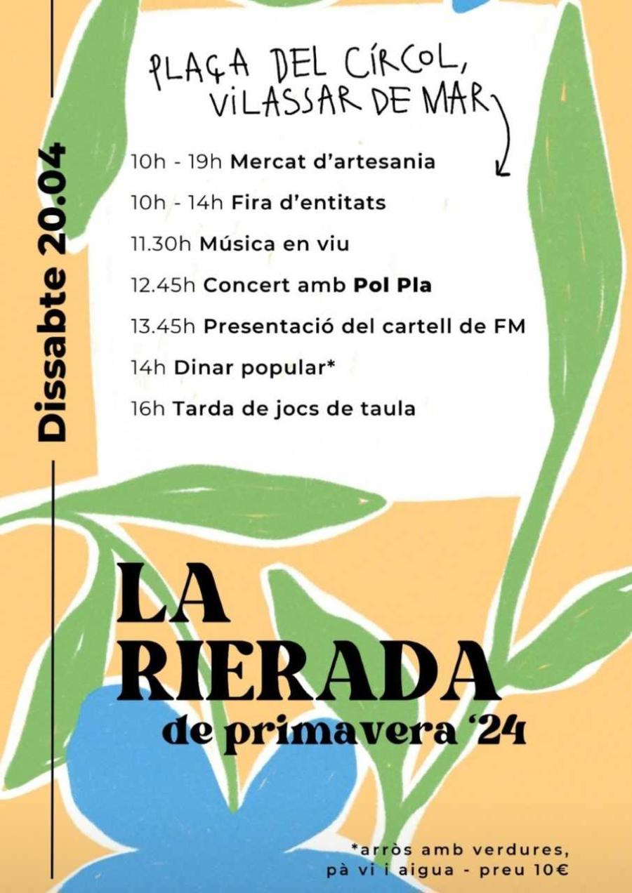 Cartell de La Rierada de primavera