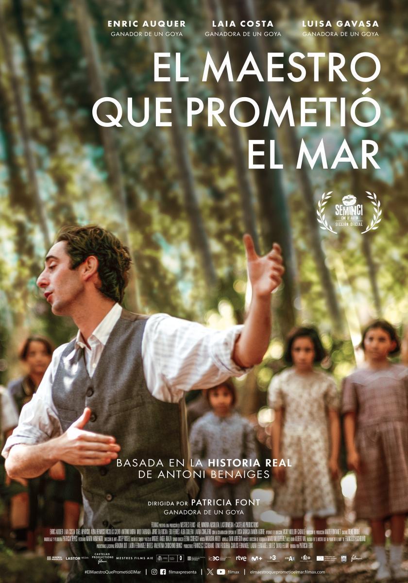 Cartell de la pel·lícula "El maestro que prometió el mar"