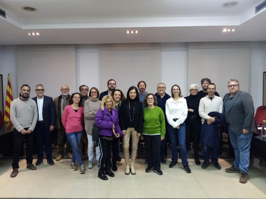 Fotografia dels membres del Consell de la Vila