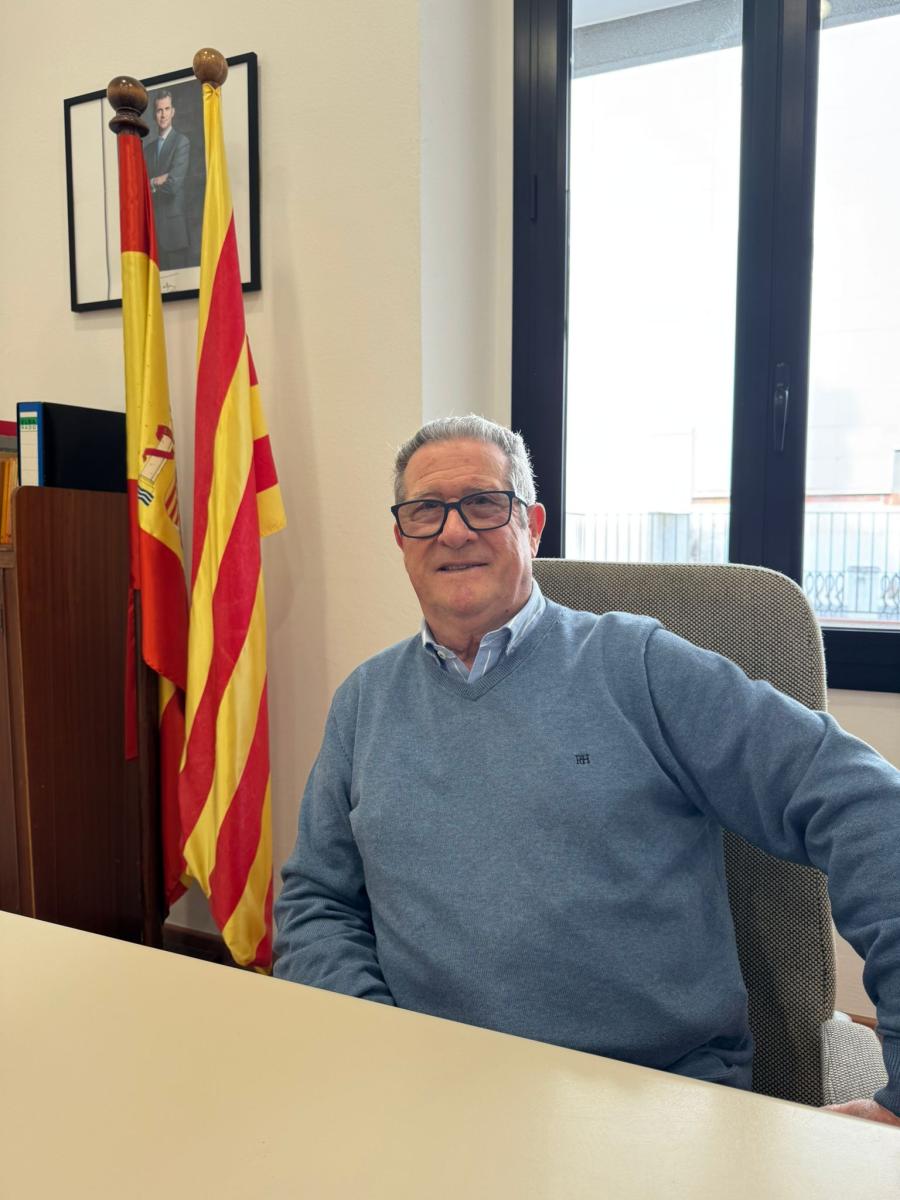 Narcís Tenas al seu despatx del Jutjat de Pau