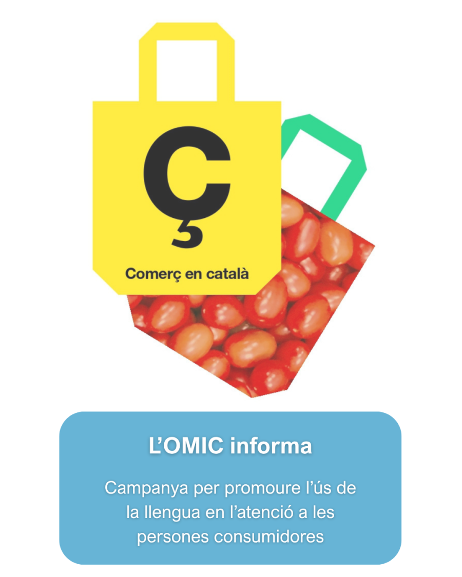 L'OMIC informa: "Campanya per promoure l’ús de la llengua en l’atenció a les persones consumidores"