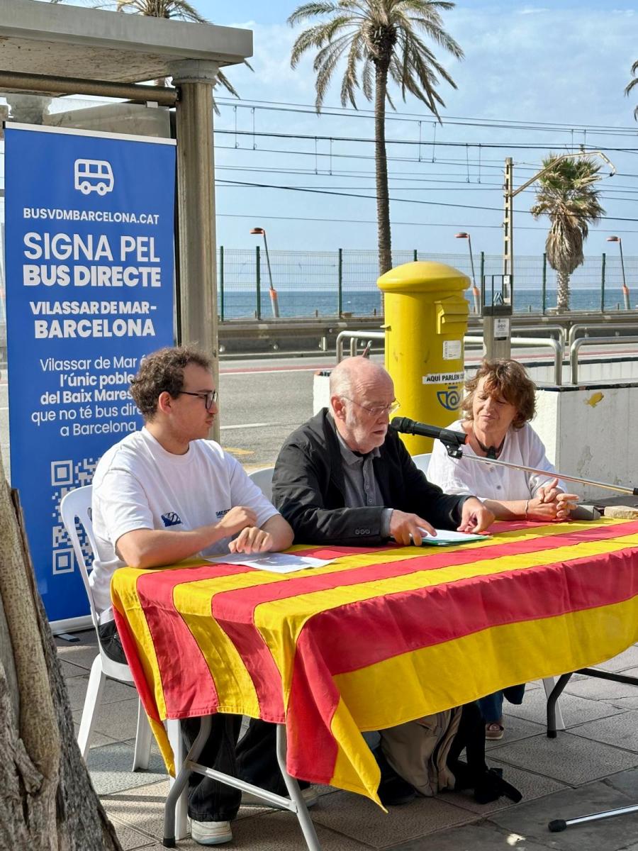 Roda de premsa de la Plataforma