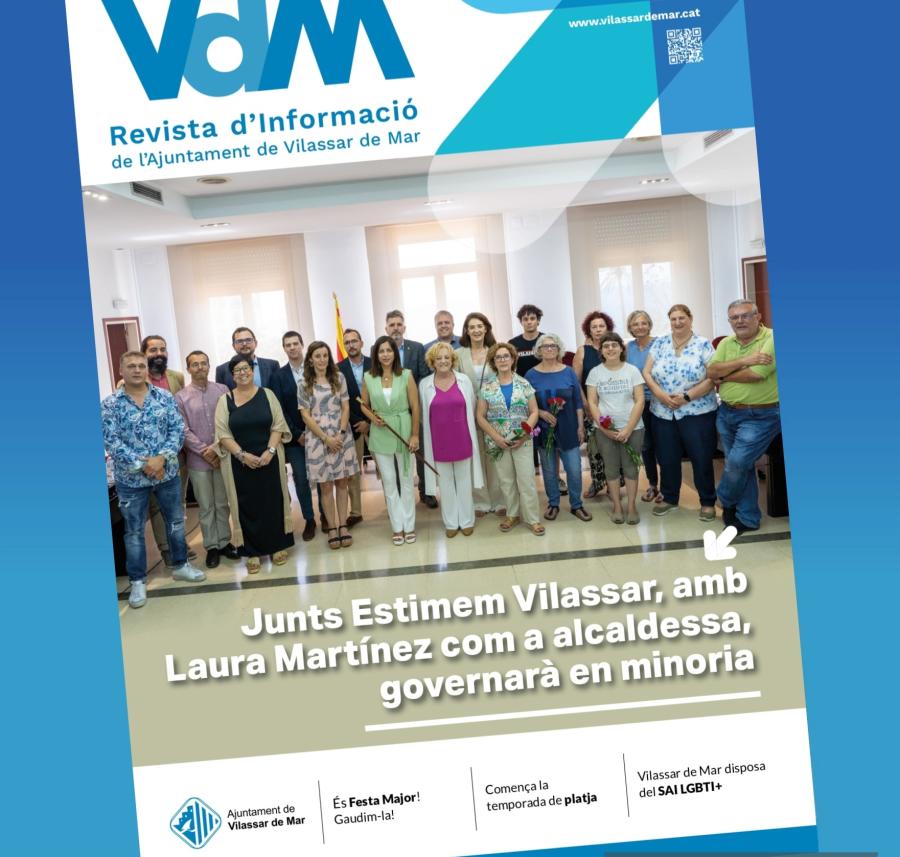Portada del butlletí municipal de juny de 2023