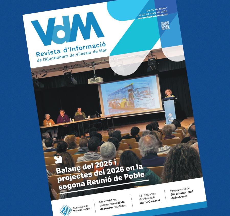 Portada de la revista VdM de febrer de 2026