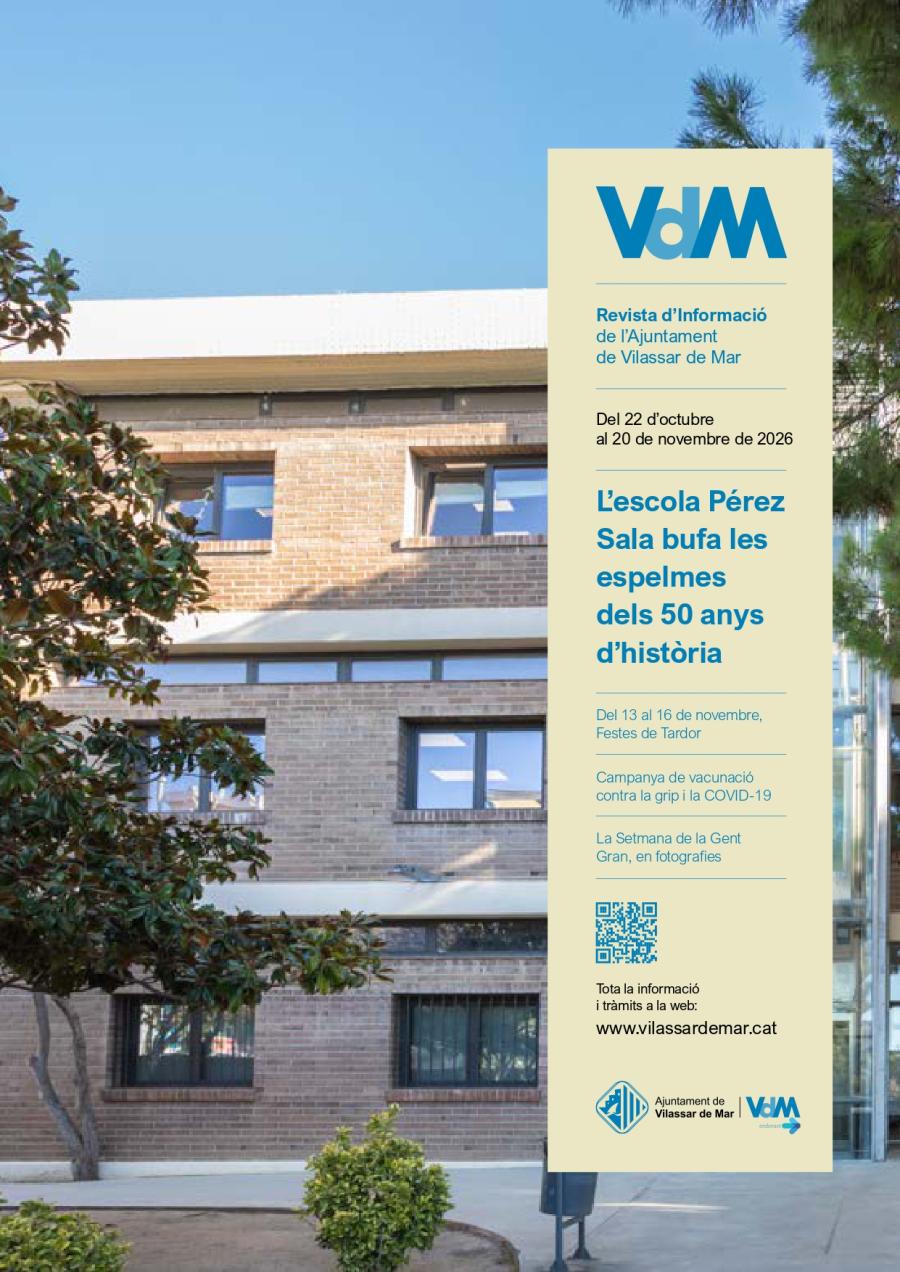 Portada de la revista VdM d'octubre de 2026