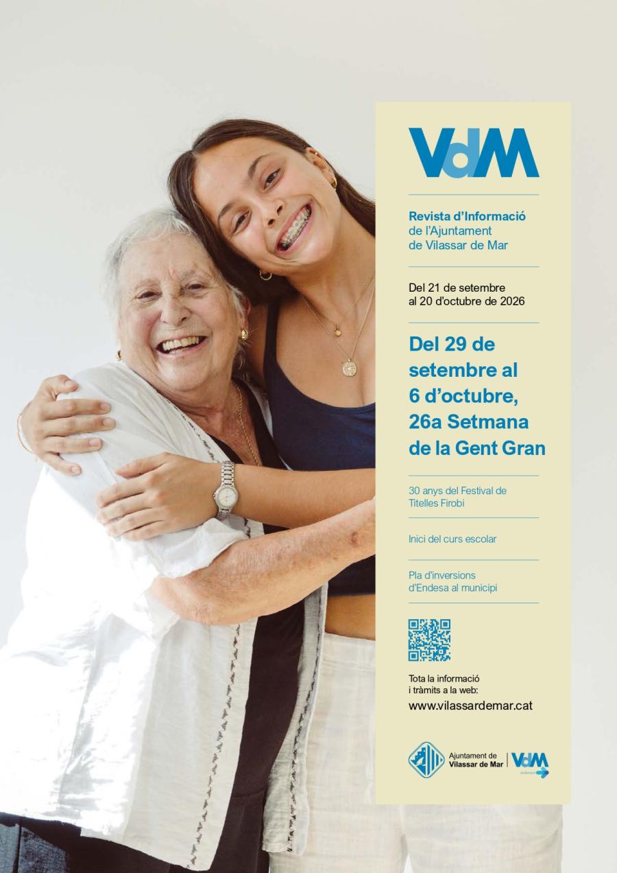 Portada de la revista VdM de setembre de 2026