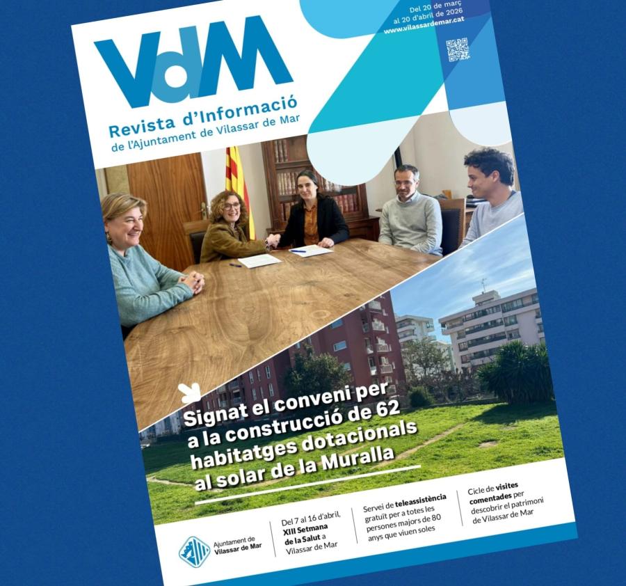 Portada de la revista VdM de març de 2026