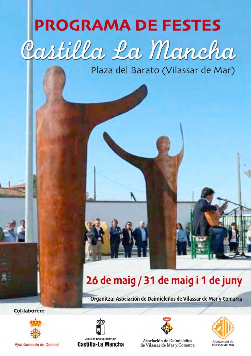 Portada del programa de festes de Castella-la Manxa
