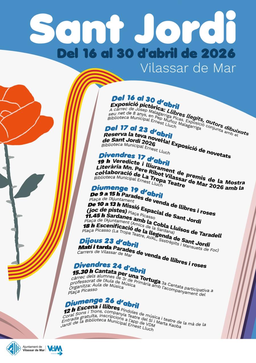 Programació Sant Jordi 2026