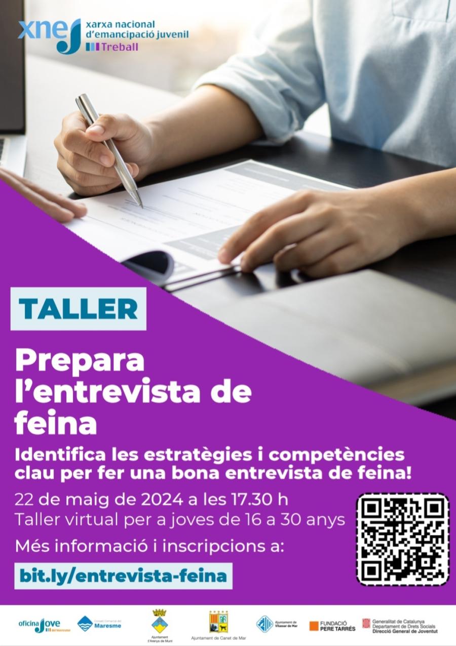 Taller Prepara l'entrevista de feina