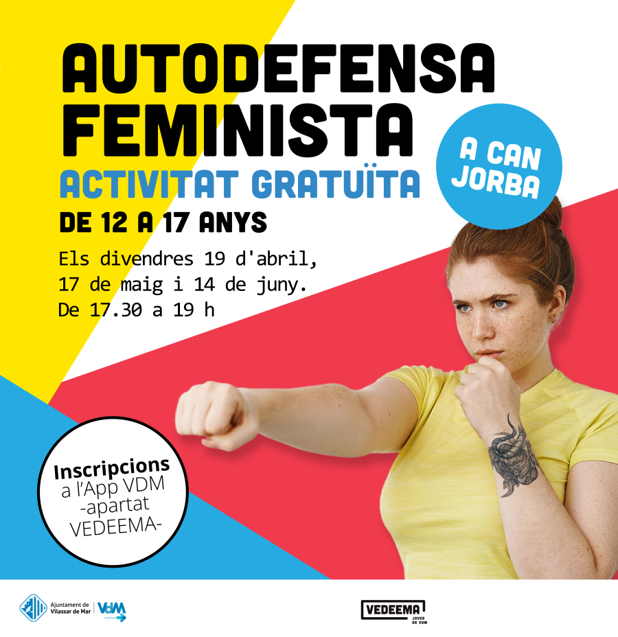 Cartell del tallers d'autodefensa feminista