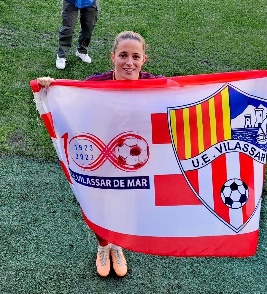 Ona Batlle, a la bandera de la UE