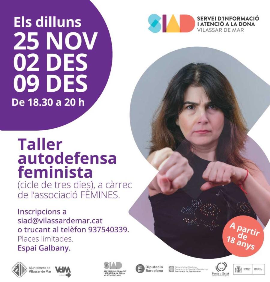 Taller d'autodefensa feminista