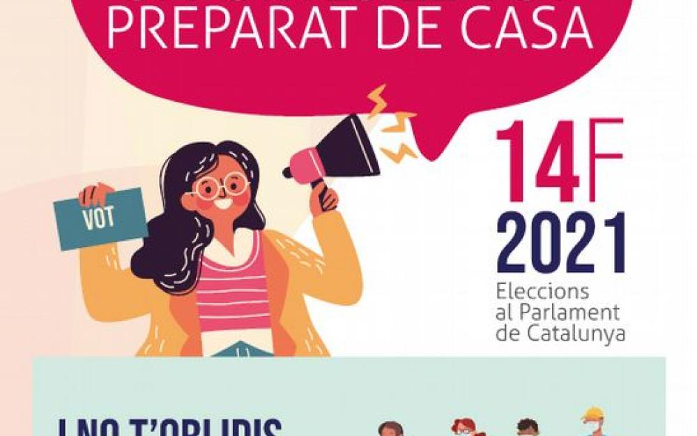 Eleccions 14F cua prioritària 