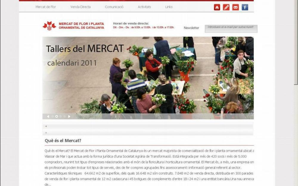 Nova web Mercat de Flor
