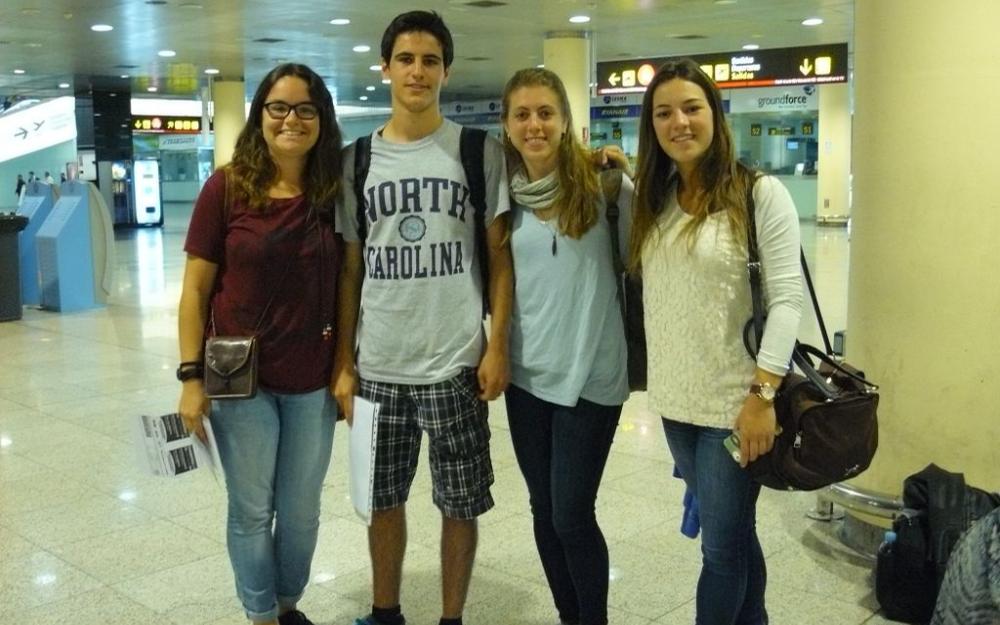 Alumnes 5a beca aeroport