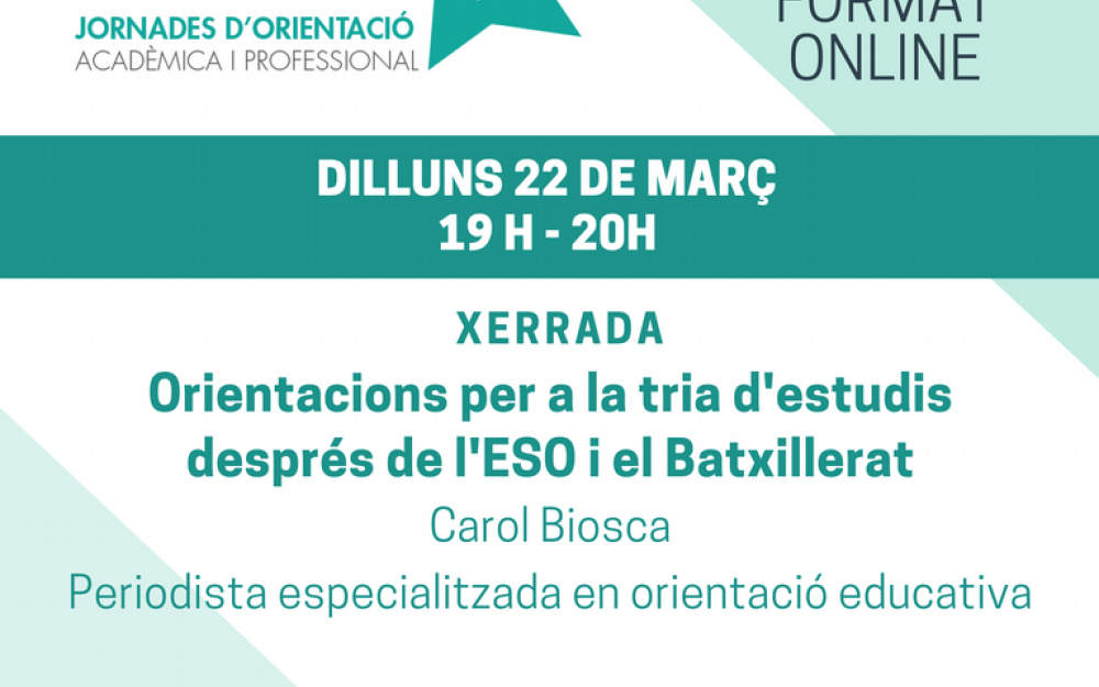 Orienta't dilluns 22