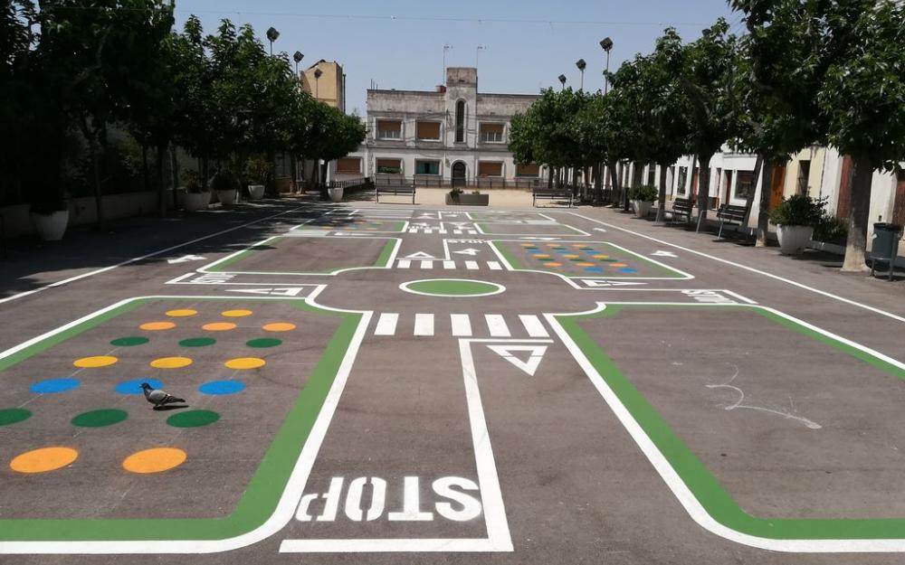 Circuit infantil bicicletes plaça del Círcol