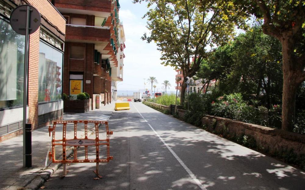 Obres ctra. Cabrils