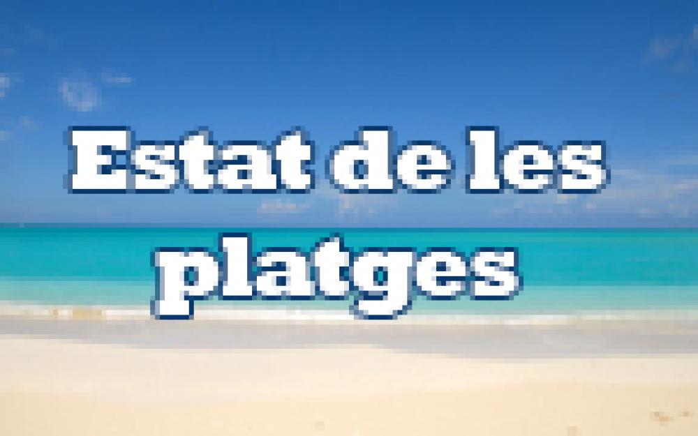 Estat de les platges