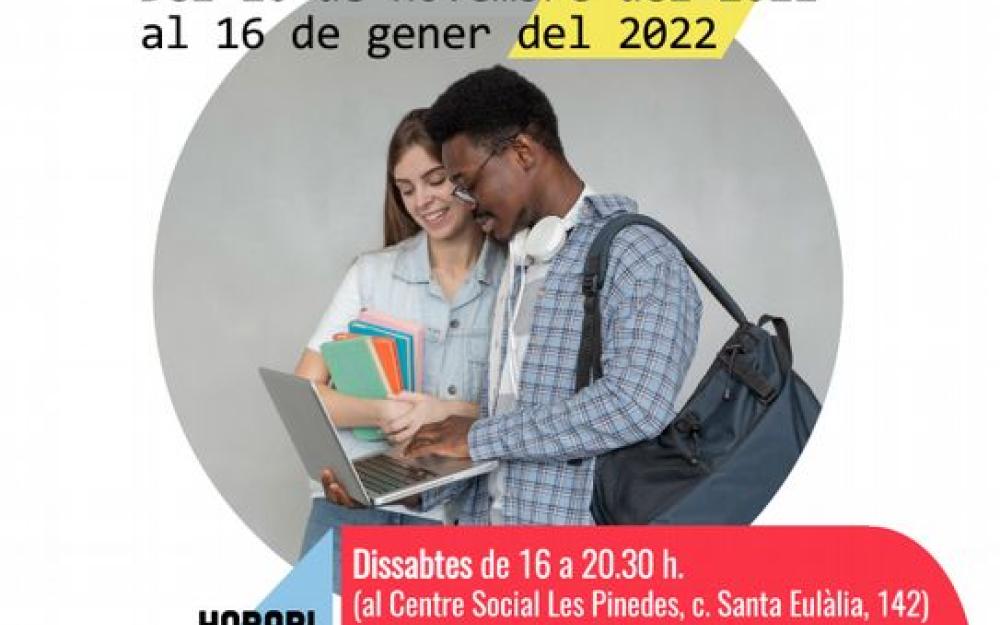 Cartell sala d'estudi novembre 2021