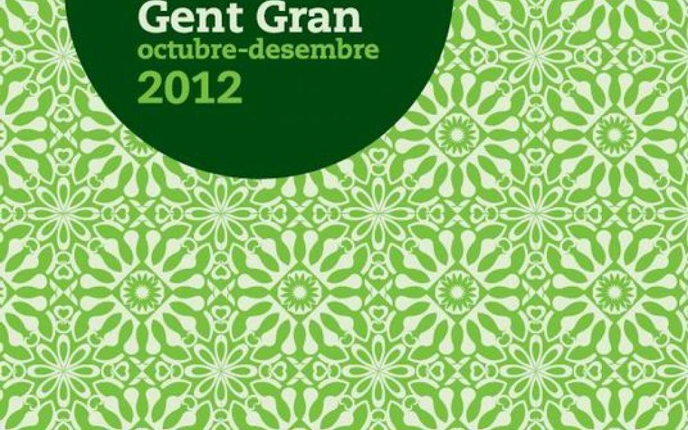 Portada programa gent gran darrer trimestre 2012