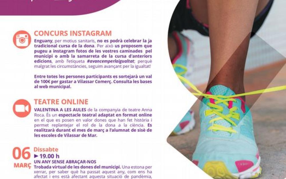Cartell activitats 8M 2021
