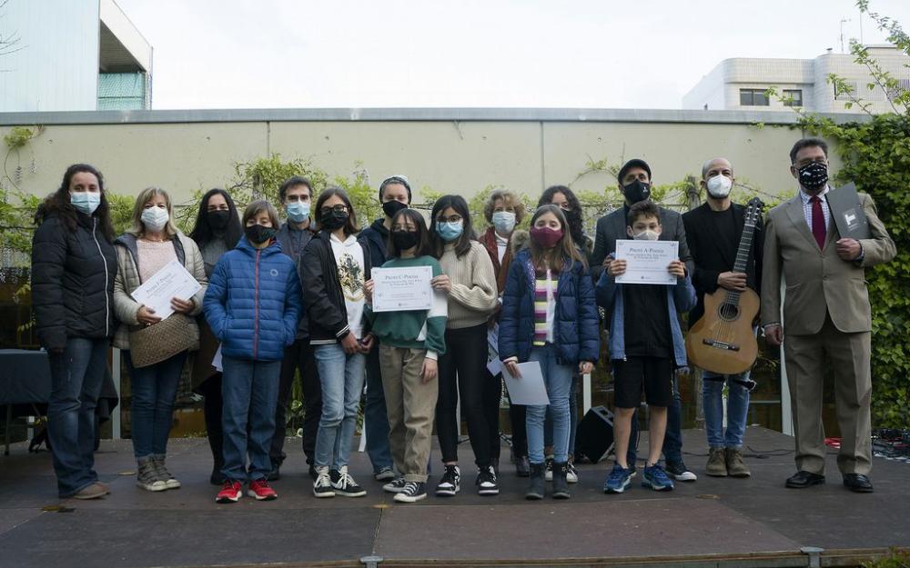 Grup premiats Mostra Literària 2021