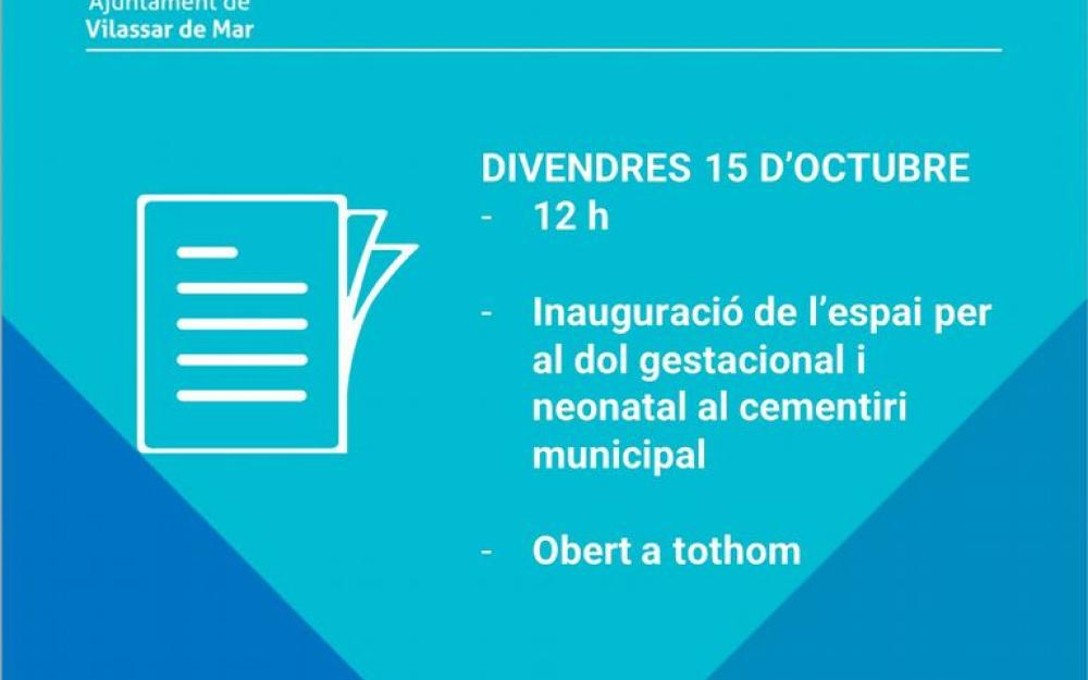 Bànner inauguració espai de dol