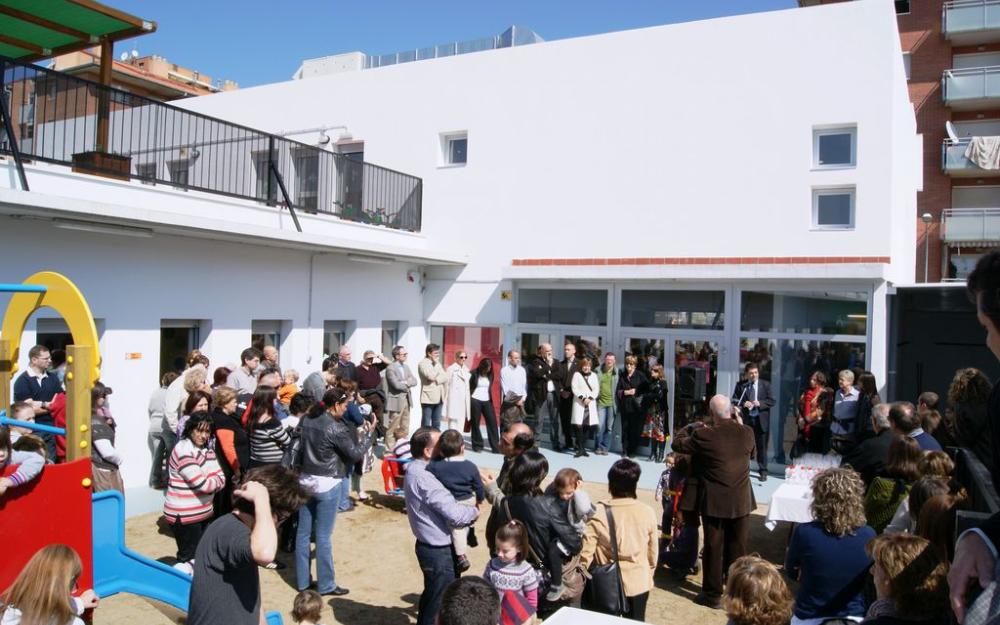 Parlament en el pati exterior de la planta baixa