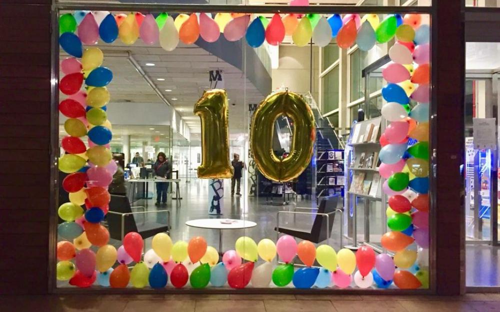 10 anys Biblioteca