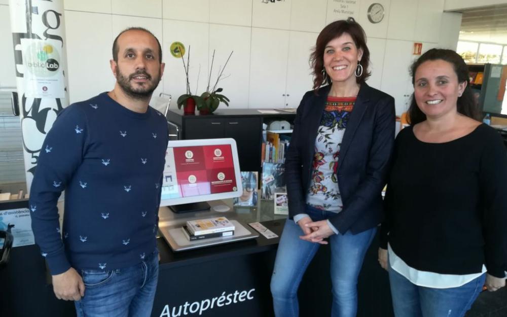 Servei autopréstec a la Biblioteca