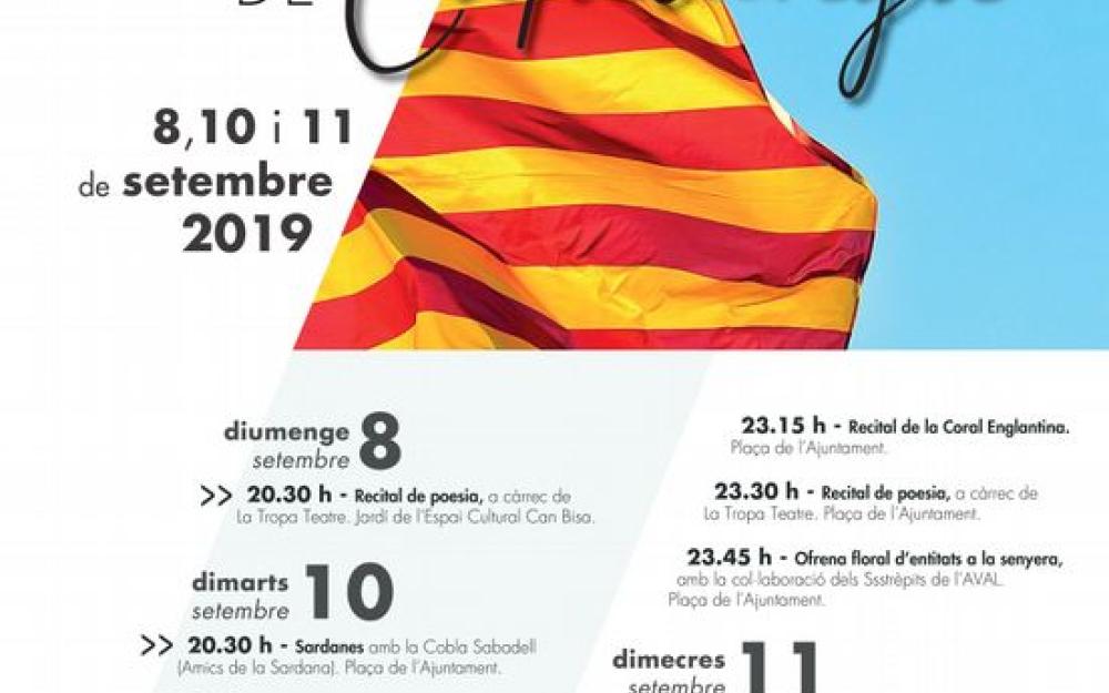 Cartell Diada 2019