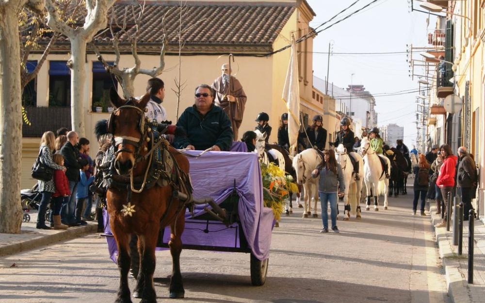 Carro amb Sant Antoni 2012